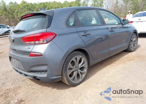 2019 Hyundai Elantra Gt N Line z USA, uszkodzony, nr VIN KMHH55LC8KU109028